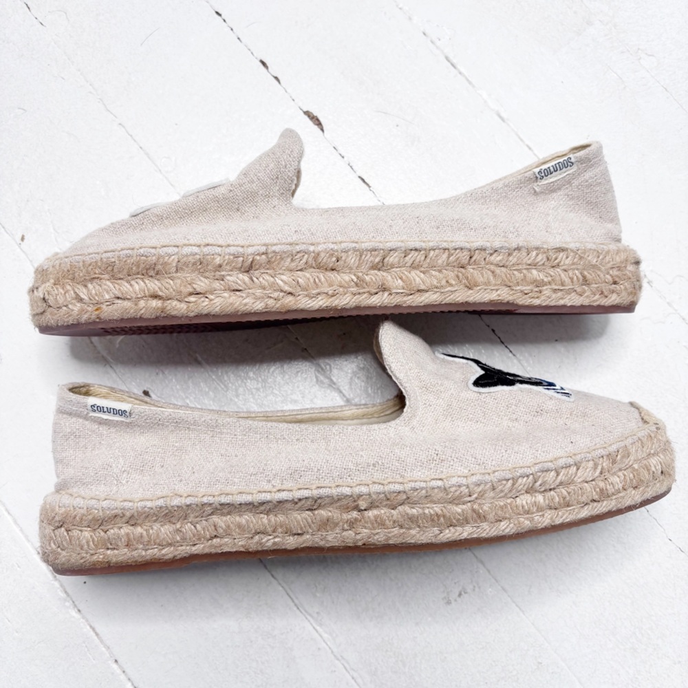 Soludos French Bulldog Espadrilles Size 10 EUC - Picture 10 of 10